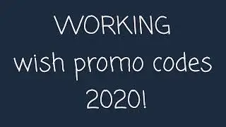 50% OFF FREE WORKING WISH PROMO CODES 2020 MAY