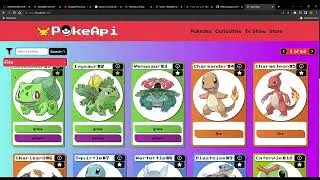Pokedex with react-demo