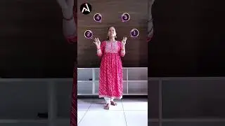 2025 में सीखें सबसे आसान गरबा | easy dandiya steps video foot step for beginners #artsyarias