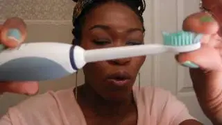 {#26}:(tongue brushing): BRUSHING TEETH WITH BRACES ON (part#3)