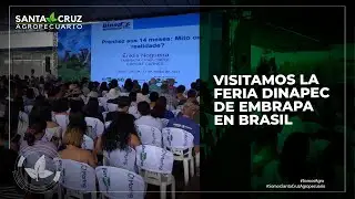 VISITAMOS LA FERIA DINAPEC DE EMBRAPA EN BRASIL