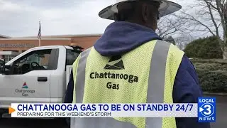 Chattanooga Gas crews on standby in preparation for winter weather