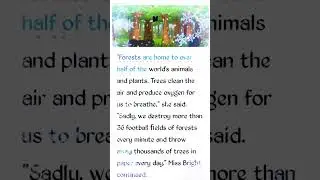 #Forest#The home of animal and trees #thinking to speak English.