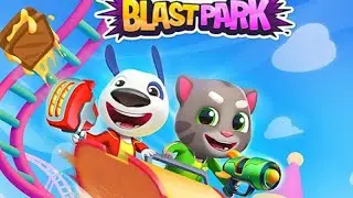 Talking Tom Blast Park 🏞️ Funny Race Android Gameplay #videogamesyt #TalkingTom