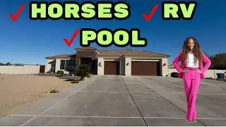 House Tour Phoenix AZ | Horse Property RV Space Custom Estate | Phoenix Realtor