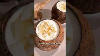 Coconut jelly - one of my favorite desserts