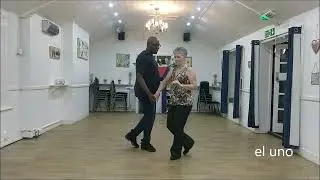 Cuban salsa moves - el uno variations