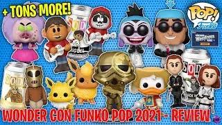 *NEW* Wonder Con 2021: Funko Pops & Soda Figures | Exclusive List REVIEW