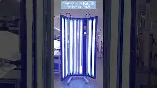 Full body cabin UV phototherapy machine for #psoriasis #vitiligotreatment skin disorders treatment