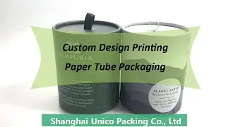 Custom Paper Tube Packaging, Cardboard Postal Tubes, Painting Mailer Tubes Manufacturer in China