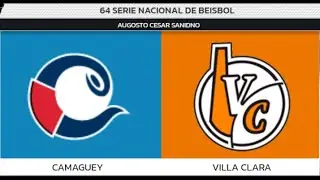 [🔴EN VIVO AUDIO OFICIAL]  VILLA CLARA 🆚 GRANMA 4TO JUEGO➖ 64 SERIE NACIONAL DE BEISBOL. #SNB  #VC