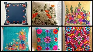 Luxury Colourful Embroidered Pillow Case Cover To Make Your Room A Perfect Look