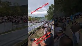 War in the woods XI - Brian White Rd 1 small tire win #warinthewoods #smalltire #dragracing #noprep