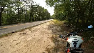Wharton State Forest..#Yamaha #xsr900 #cp3 #m4 🎧
