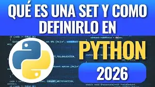 Qué es un set y como definirla en Python? en 2026