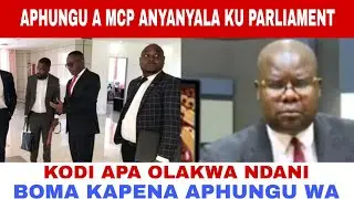 NDEMANGA ZA A MALAWI PA ZOMWE ZACHITIKA KU PARLIAMENT 