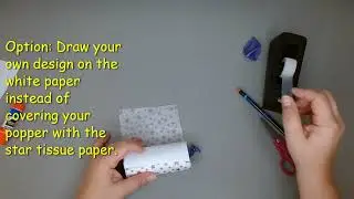 NYE Confetti Popper Craft