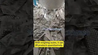 Premade Pouch Filling Machine for Small Snack Sachets