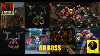 Mad Zombies | All Boss | 4K 60fps | #gameplay #androidgames