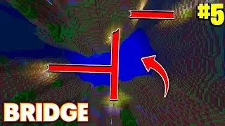 GRAND CASTLE-to-OCEAN Bridge Build in Minecraft | BADE THAKUR