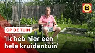 Han maakt een bijenhotel | Op de tuin