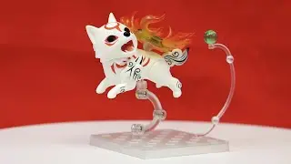 Amaterasu Okami Nendoroid Unboxing