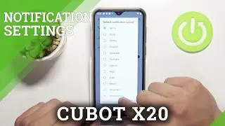 How to Set Up Different Notification Sound in Cubot X20 - Pick Notifications Melody