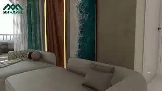 3D living room Design by mogazef