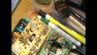 Making Light Switch Plates from Polymer Clay Part 1