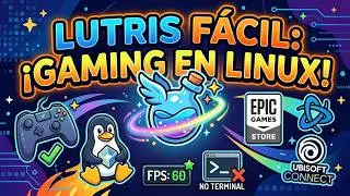 🚀 Cómo CONFIGURAR LUTRIS en LINUX fácil: ¡Guía paso a paso sin TERMINAL! 🎮🐧