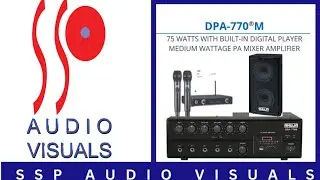 #Ahuja DPA -770M Amplifier PLEASE SUBSCRIBE MY CHANNEL 👍👍 for more updates contact me:9550299953