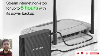 Router UPS || Ambrane UPS (Power Backup) || Uninterrupted Internet in Powercut