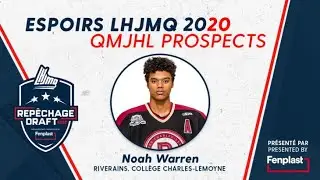 Espoirs du Rep&ecirc;chage 2020 Fenplast / Fenplast 2020 Draft Prospects: Noah Warren