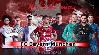 PES 2021 | PES 2020 | EFOOTBALL 2022 | KITS FC BAYERN MUNCHEN SEASON 2022-2023 (NEWEST UPDATE)