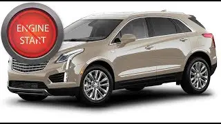 Open and Start push button start Cadillac XT5 models with a dead key fob battery, through 2014.