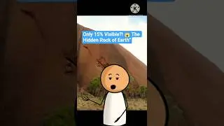 Uluru: The Hidden Giant of Australia 🪨🇦🇺 #shorts #uluru #facts