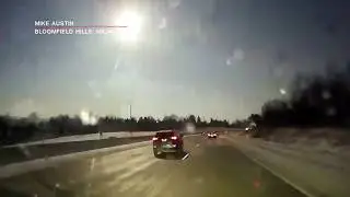 Fireball streaks across Michigan sky