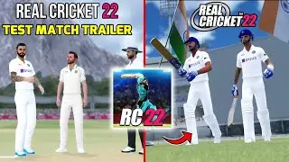 Real cricket 22 test match gameplay | rc22 gameplay #rc22  #realcricket22