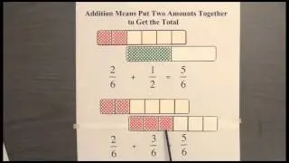 Fraction Bars Addition in 22 seconds