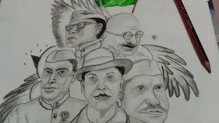 #indianfreedomfighters #drawing,#gandhiji,#bhagatsingh, #nehruji,#netaji,#lalbahadurshashtri 🫡❤️😊🫡🫡