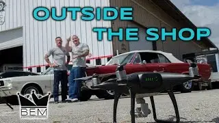 Outside the Shop with Bubba & Tom