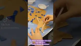 St Albans Verulamium Museum Family Mosaic Workshops #mosaic #stalbans #herts
