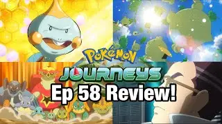 Chewtle vs Turtwig! Pok&eacute;mon Journeys Anime Episode 58 review!