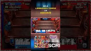 All Legendary Cards in One Deck 🤯 Castle Crush  !! Using Only Legendaries 🔥 #shorts #castlecrush