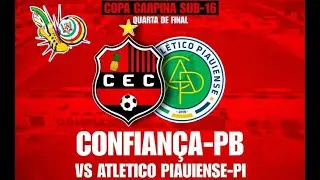 Confiança-PB 1 (3) X (4) 1 Atlético Piauiense-PI | Copa Carpina | Sub-16