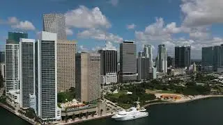 Downtown Miami & Brickell From Above 2022 - 4K