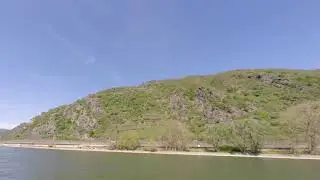 Rhine Gorge river cruise time lapse video