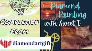 С Новым годом! Завершение работы #DIAMONDARTGIFT 31.12.25 #алмазнаяживопись #календарь #поделки #...