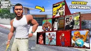 Franklin Opens EVERY MYSTERY CONTAINER in GTA 5