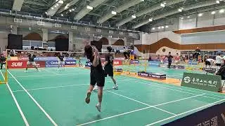 2026年第一次全國羽球排名賽 混甲雙34名 亞柏國體大/亞柏北市大 盧明哲/周芸安 vs 合庫臺體大/合庫北市大 林永晟/鄭宇倢
